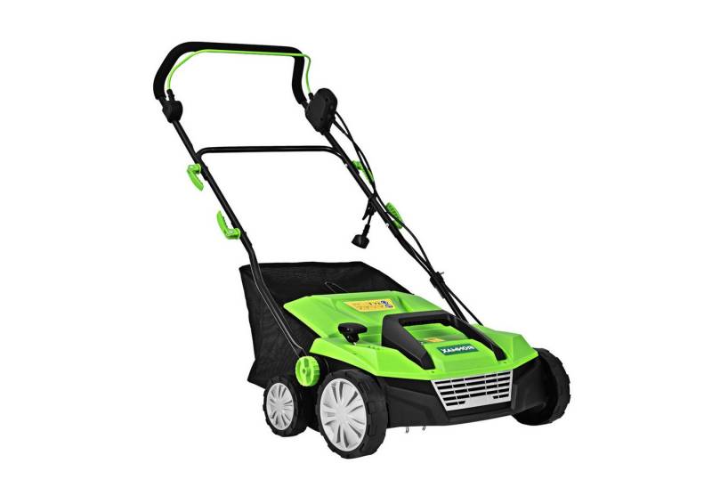 KOMFOTTEU Rasenmähermesser, 2 in 1 elektro Vertikutierer Rasenlüfter von KOMFOTTEU