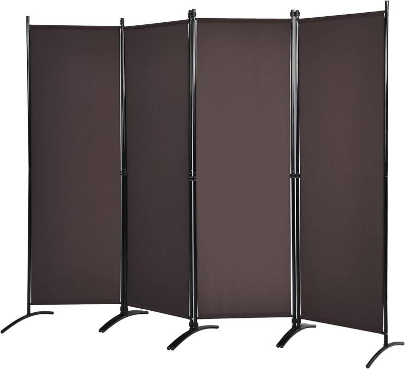 KOMFOTTEU Raumteiler 173 cm hoher Paravent, 173 cm hoher Paravent mit Metallrahmen von KOMFOTTEU