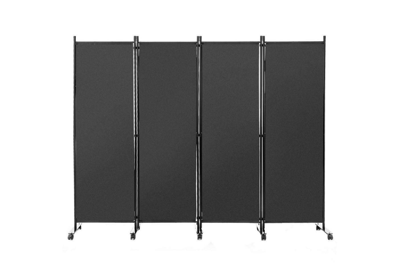 KOMFOTTEU Raumteiler Paravent Trennwand Sichtschutz, 225 x 173 cm, mit Rollen KOMFOTTEU Raumteiler Paravent Trennwand Sichtschutz, 225 x 173 cm, mit Rollen von KOMFOTTEU