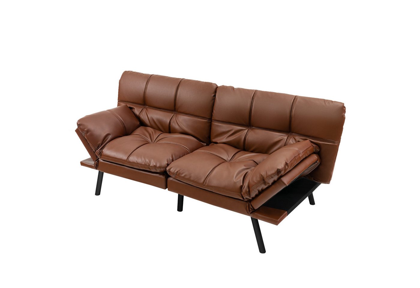 KOMFOTTEU Schlafsofa, 2 Sitzer Sofa Klappsofa mit Schlaffunktion KOMFOTTEU Schlafsofa, 2 Sitzer Sofa Klappsofa mit Schlaffunktion von KOMFOTTEU