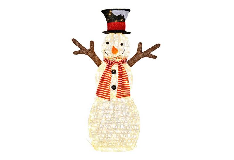 KOMFOTTEU Schneemann, Weihnachtsschneemann mit 80 LED-Lichtern & Erdspießen KOMFOTTEU Schneemann, Weihnachtsschneemann mit 80 LED-Lichtern & Erdspießen von KOMFOTTEU