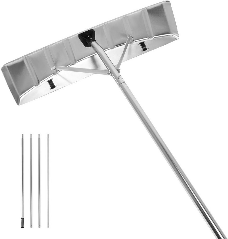 KOMFOTTEU Schneeschieber Dach, mit teleskopstiel, 148-608cm von KOMFOTTEU