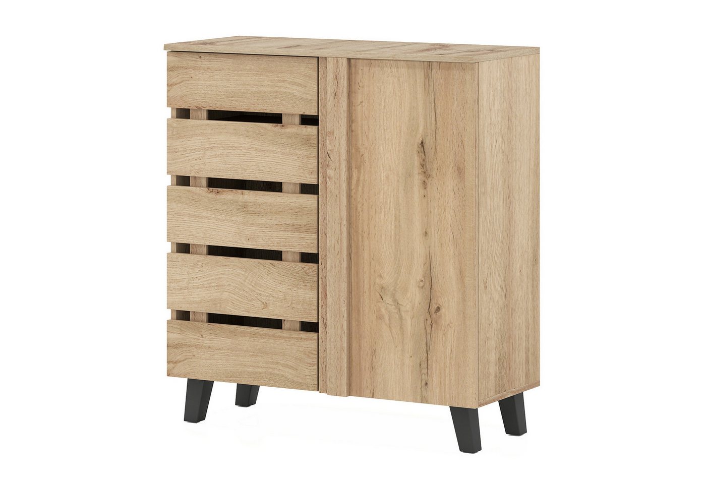 KOMFOTTEU Schuhschrank Schuhkommode mit 3 höhenverstellbaren Regalböden KOMFOTTEU Schuhschrank Schuhkommode mit 3 höhenverstellbaren Regalböden von KOMFOTTEU