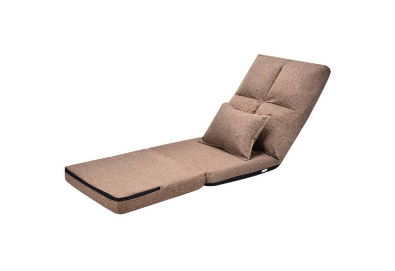 KOMFOTTEU Sofa Bodenstuhl Bodensofa, mit 1 Kissen,mit 5-Fach Verstellbarer Rückenlehne KOMFOTTEU Sofa Bodenstuhl Bodensofa, mit 1 Kissen,mit 5-Fach Verstellbarer Rückenlehne von KOMFOTTEU