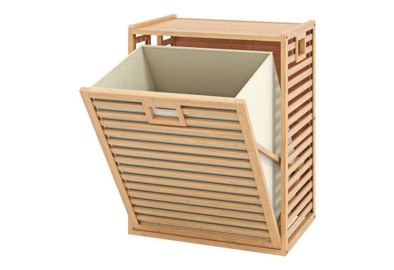 KOMFOTTEU Wäschekorb, 68 L Badregal mit Wäschekorb, 50 x 35 x 64 cm KOMFOTTEU Wäschekorb, 68 L Badregal mit Wäschekorb, 50 x 35 x 64 cm von KOMFOTTEU