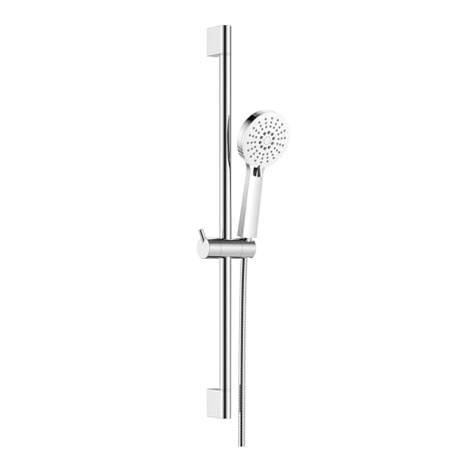 KOMIRO Duschsystem Duschsäule Duschstange Handbrause mit 3 Strahlarten, Chrom (style2) von KOMIRO
