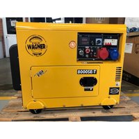 WAGNER-Edition Diesel Stromaggregat Full Power 8 kva KW8000SE-T 230V/400V - Kompak von KOMPAK