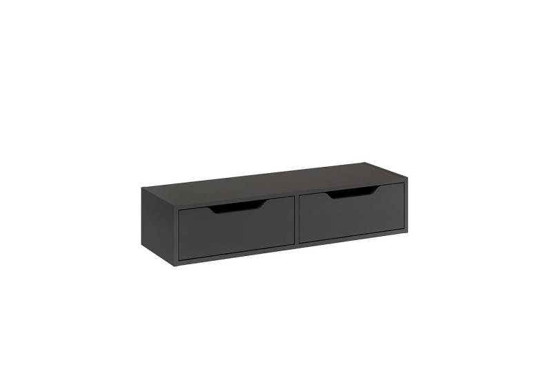 KOMTO Nachttisch KOMTO Wandregal NOKA mit 2 Schubladen – Hängeschrank 100x32,5x22 cm KOMTO Nachttisch KOMTO Wandregal NOKA mit 2 Schubladen – Hängeschrank 100x32,5x22 cm von KOMTO