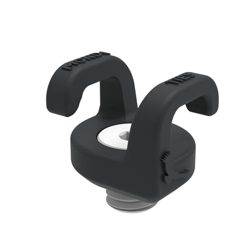 KONDOR BLUE x Armando Ferreira Mondo Ties XL Kabelmanagement-Clips für Kameras, Kabelorganisation, 0,95-16 Zoll montiert, hält 3–6 Kabel und unterstützt bis zu 6,8 kg Kraft (4 Stück) – Schwarz von KONDOR BLUE