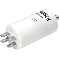 Konek - Kondensator Arbeitsmotor-Kondensator 75uF 450Vac faston y M8 Maße 55x120mm von KONEK