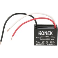 Konek - Lüftermotor-Kondensator 1+1,5uf 450vac 3 Drähte Cmvd001 von KONEK