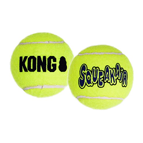 KONG – Squeakair Balls – Premium-Hundespielzeug, Quietschende Tennisbälle, Zahnschonend (3er–Pack) – Für Kleine Hunde KONG – Squeakair Balls – Premium-Hundespielzeug, Quietschende Tennisbälle, Zahnschonend (3er–Pack) – Für Kleine Hunde von KONG