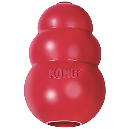 KONG – Classic Hundespielzeug, Robuster Naturkautschuk – Kauen, Jagen, Apportieren – Für Sehr Große Hunde von KONG