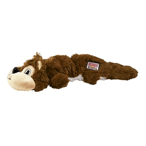KONG – Scrunch Knots Squirrel – Innere Geknotete Seile und Minimale Füllung für Weniger Unordnung – Für Mittelgroße/Große Hunde KONG – Scrunch Knots Squirrel – Innere Geknotete Seile und Minimale Füllung für Weniger Unordnung – Für Mittelgroße/Große Hunde von KONG