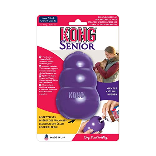 KONG Senior L – 10,4 x 7 x 7 cm, Mauve KONG Senior L – 10,4 x 7 x 7 cm, Mauve von KONG