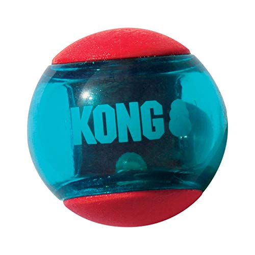 Kong – Squeezz Action Ball, Rot – Interaktives, Quietschendes Apportierspielzeug mit Mehrfachen Texturen – Für Große Hunde… Kong – Squeezz Action Ball, Rot – Interaktives, Quietschendes Apportierspielzeug mit Mehrfachen Texturen – Für Große Hunde… von KONG