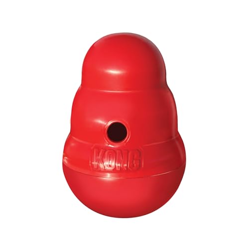 KONG – Wobbler – Interaktiver, Spülmaschinenfester Leckerlispender – Für Kleine Hunde KONG – Wobbler – Interaktiver, Spülmaschinenfester Leckerlispender – Für Kleine Hunde von KONG