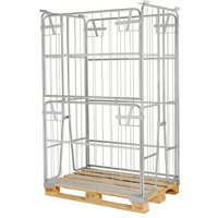 Kongamek Palettencontainer verzinkt 1800mm hoch passend zu Europaletten 1200x800mm Kongamek Palettencontainer verzinkt 1800mm hoch passend zu Europaletten 1200x800mm von KONGAMEK