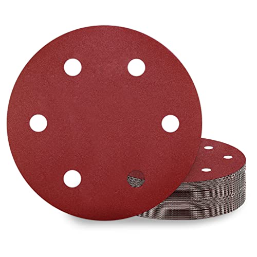 KONGMING Schleifpapier 225mm Klett 25 Stück 6 Loch Körnung P240 für Trockenbauschleifer Schleifgiraffe langhalsschleifer KONGMING Schleifpapier 225mm Klett 25 Stück 6 Loch Körnung P240 für Trockenbauschleifer Schleifgiraffe langhalsschleifer von KONGMING