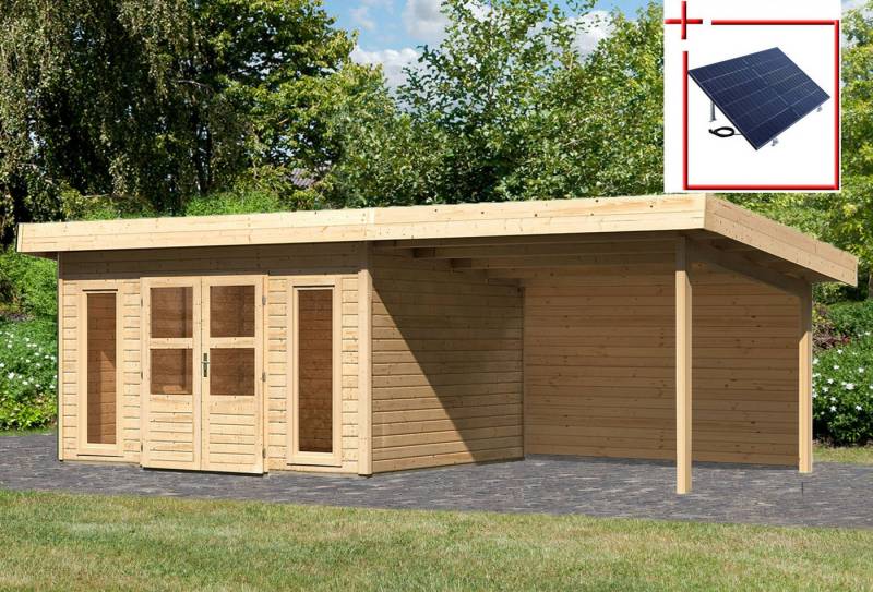 KONIFERA Gartenhaus Perlsee 4, BxT: 664x360 cm, mit Anbaudach KONIFERA Gartenhaus Perlsee 4, BxT: 664x360 cm, mit Anbaudach von KONIFERA