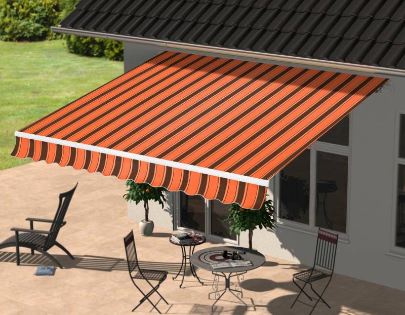 KONIFERA Gelenkarmmarkise Breite/Ausfall: 395 x 250 cm, Neigungswinkel verstellbar von KONIFERA
