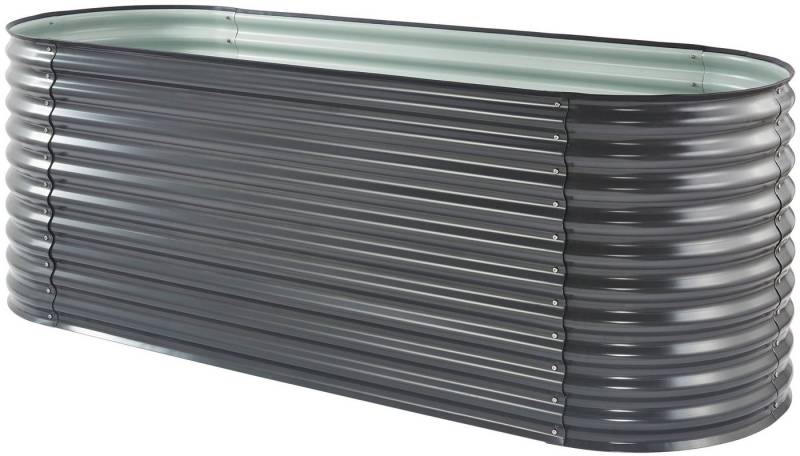 KONIFERA Hochbeet, bodenloses Gartenbeet aus verzinktem Stahl, witterungsbeständig, BxTxH: 240x80x82 cm, in 2 Farben KONIFERA Hochbeet, bodenloses Gartenbeet aus verzinktem Stahl, witterungsbeständig, BxTxH: 240x80x82 cm, in 2 Farben von KONIFERA