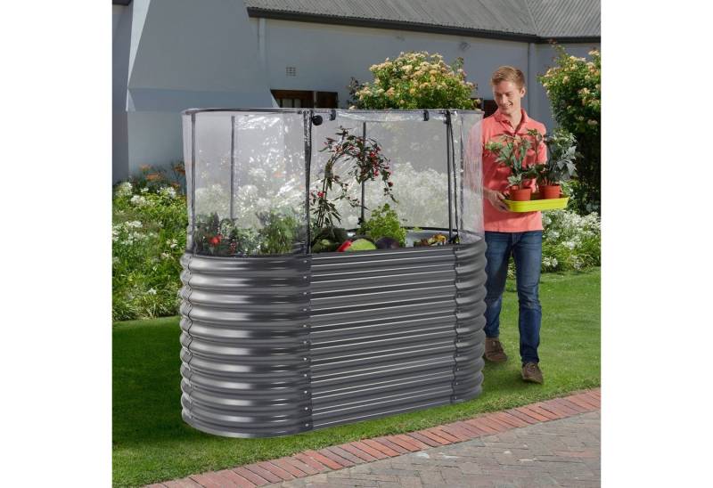 KONIFERA Hochbeet 2-in-1 Hoch-und Anzuchtbeet, BxTxH: 160x80x82 cm von KONIFERA