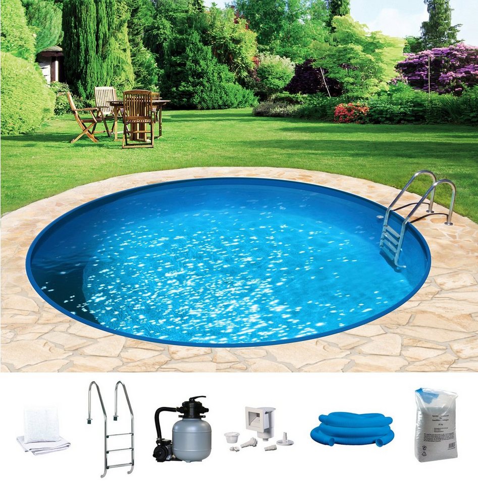 my POOL BWT Rundpool Premium HOLIDAY (7-tlg), ØxH: 400 x 150 cm von my POOL BWT