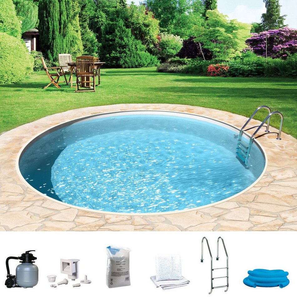 my POOL BWT Rundpool Premium HOLIDAY (7-tlg), ØxH: 400 x 150 cm von my POOL BWT