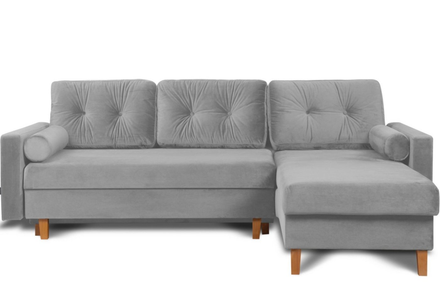 KONSIMO® Ecksofa ERISO Universalecke mit Ottomane, ausziehbare Liegfläche 212x140 cm von KONSIMO®