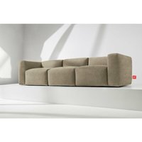 Buffo Sofa 3 Sitzer mit extrem weicher und bequemer Sitz, gelb - Konsimo Buffo Sofa 3 Sitzer mit extrem weicher und bequemer Sitz, gelb - Konsimo von KONSIMO