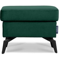 Cordi Eleganter Pouf auf Beinen, dunkelgrün - Konsimo von KONSIMO