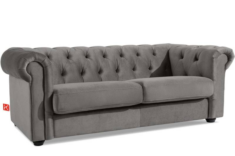 KONSIMO® Chesterfield-Sofa GRAVO 3-Sitzer Sofa, Einzelsofa, hergestellt in der EU, handgefertigte Steppung, elegante Armlehnen, Sitzkissen KONSIMO® Chesterfield-Sofa GRAVO 3-Sitzer Sofa, Einzelsofa, hergestellt in der EU, handgefertigte Steppung, elegante Armlehnen, Sitzkissen von KONSIMO®