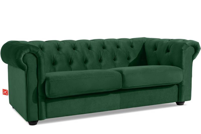 KONSIMO® Chesterfield-Sofa GRAVO 3-Sitzer Sofa, Einzelsofa, hergestellt in der EU, handgefertigte Steppung, elegante Armlehnen, Sitzkissen KONSIMO® Chesterfield-Sofa GRAVO 3-Sitzer Sofa, Einzelsofa, hergestellt in der EU, handgefertigte Steppung, elegante Armlehnen, Sitzkissen von KONSIMO®