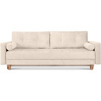 KONSIMO ERISO Schlafsofa 3 Personen mit weiche Sitzfläche und hohe Rückenlehne, ecru KONSIMO ERISO Schlafsofa 3 Personen mit weiche Sitzfläche und hohe Rückenlehne, ecru von KONSIMO