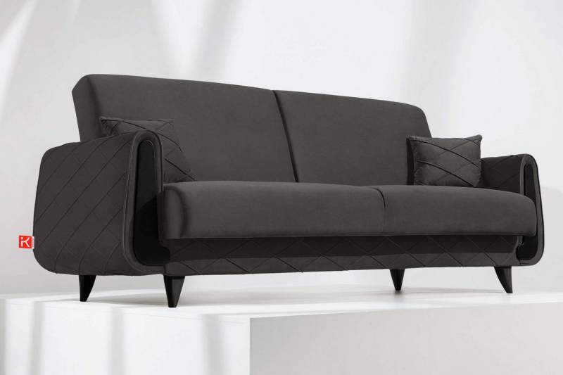 KONSIMO® 3-Sitzer GUSTAVO III Sofa mit Schlaffunktion, hergestellt in der EU, eleganten Nähten, Dekorative Elemente in Holzoptik, 3 Personen KONSIMO® 3-Sitzer GUSTAVO III Sofa mit Schlaffunktion, hergestellt in der EU, eleganten Nähten, Dekorative Elemente in Holzoptik, 3 Personen von KONSIMO®