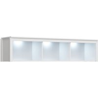Konsimo - farge Hängendes Bücherregal mit ABS-Kanten Ohne LEDs, weiß von KONSIMO