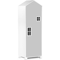 Konsimo - mirum Kinderkleiderschrank, Weiß von KONSIMO