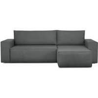 Konsimo - napi ii Ecksofa Big links/rechts aus Bouclé-Stoff, grau Konsimo - napi ii Ecksofa Big links/rechts aus Bouclé-Stoff, grau von KONSIMO