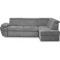 Konsimo - ratlo Ecksofa , Schlaffunktion, 4 /5 Sitzer, Bettkasten, Lederoptik, grau Konsimo - ratlo Ecksofa , Schlaffunktion, 4 /5 Sitzer, Bettkasten, Lederoptik, grau von KONSIMO
