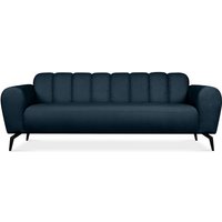 Rubero Moderne dreisitzige Sofa, Marineblau - Konsimo von KONSIMO