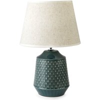 Sopi Tischlampe, Beige/Marine - Konsimo von KONSIMO