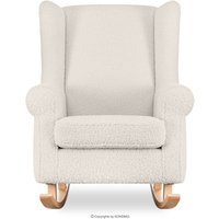 Konsimo - tules Schaukelsessel, Creme Konsimo - tules Schaukelsessel, Creme von KONSIMO