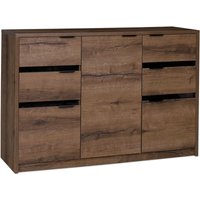 Mero Kommode , Dunkelbraun - Konsimo von KONSIMO