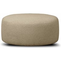 Raggi Puff im modernistischen Stil, beige - Konsimo von KONSIMO