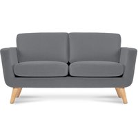 Schlafsofa mit Armlehnen tagio, Grau, Stoff, Scandinavian, 153x80x84 cm - Konsimo von KONSIMO