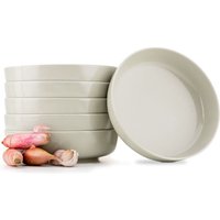 Suppenteller 6-tlg. victo Beige Keramik 18.5cm - Konsimo Suppenteller 6-tlg. victo Beige Keramik 18.5cm - Konsimo von KONSIMO