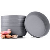 Suppenteller 6-tlg. victo Grau Keramik 18.5cm - Konsimo Suppenteller 6-tlg. victo Grau Keramik 18.5cm - Konsimo von KONSIMO