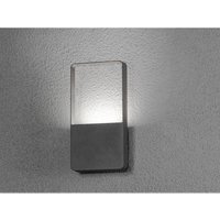 Konstsmide Lighting - Flache led Außenleuchte Aluminium in Anthrazit 6W IP54 Wandlampe Außenbereich von KONSTSMIDE LIGHTING
