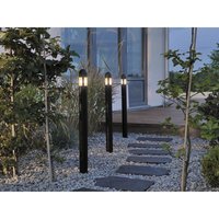 Konstsmide Lighting - 3er Set Wegeleuchte amalfi schwarz mit Erdspieß, 10m Anschlusskabel, 12V Trafo Konstsmide Lighting - 3er Set Wegeleuchte amalfi schwarz mit Erdspieß, 10m Anschlusskabel, 12V Trafo von KONSTSMIDE LIGHTING